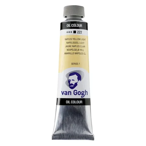 Farba olejna Van Gogh 222 Naples Yellow Light 40 ml, Talens