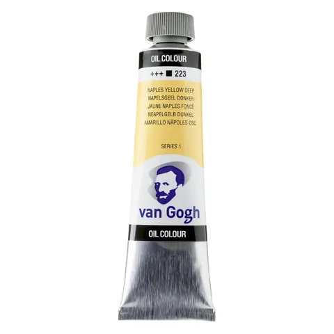 Farba olejna Van Gogh 223 Naples Yellow Deep 40 ml, Talens