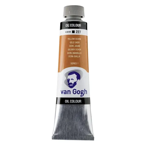 Farba olejna Van Gogh 227 Yellow Ochre 40 ml, Talens