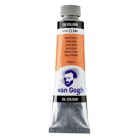 Farba olejna Van Gogh 244 Indian Yellow 40 ml, Talens