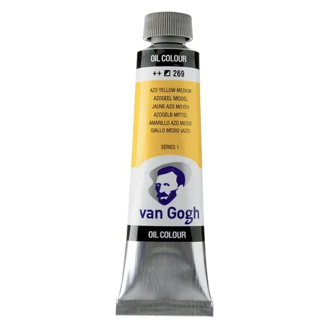 Farba olejna Van Gogh 269 Azo Yellow Light 40 ml, Talens