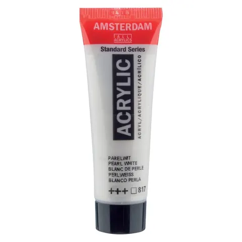 Farba akrylowa Amsterdam Talens 20 ml 817 Pearl White