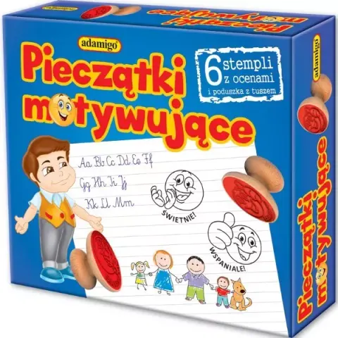 Gra pieczątki motywujące, Adamigo