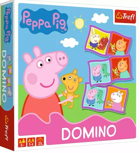 Gra domino Świnka Peppa Trefl 02066