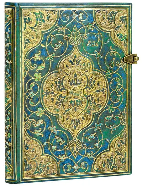 Notes Paperblanks Midi w linie Turquoise Chronicles