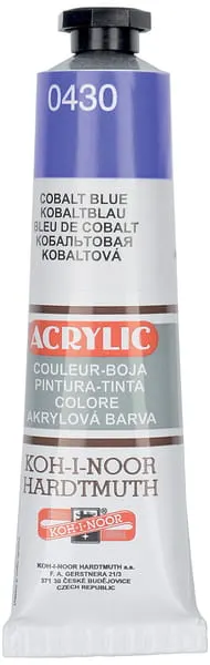 Farba akrylowa kobalt 40 ml, Koh i Noor