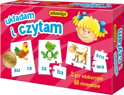 Gra Układam i czytam, Adamigo