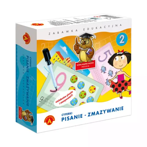 Gra pisanie-zmazywanie Cyferki Alexander