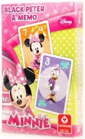 Karty do gry Czarny Piotruś i Memo Myszka Minnie, Cartamundi
