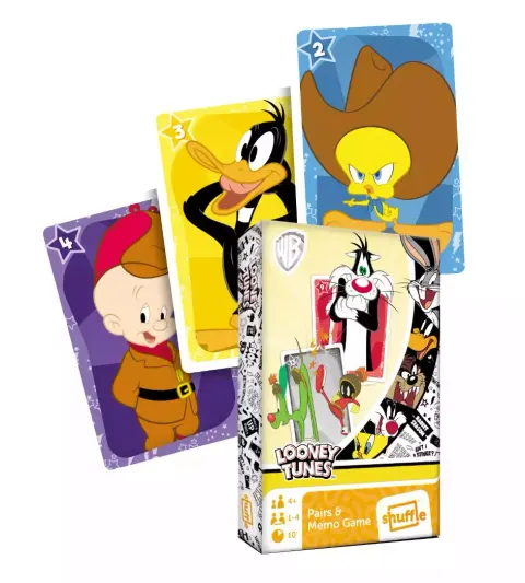 Karty do gry Piotruś i Memo Looney Tunes, Cartamundi