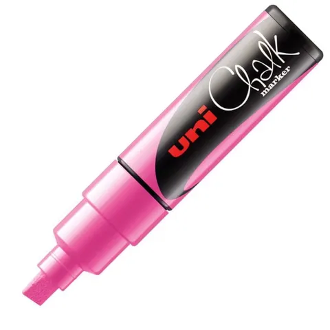 Marker kredowy UNI Chalk PWE-8K (różowy)