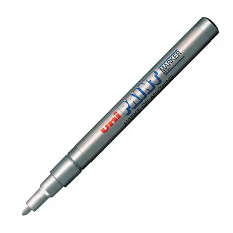 Marker olejowy UNI PX-21 końcówka okrągła 0,8-1,2mm kol. srebrny