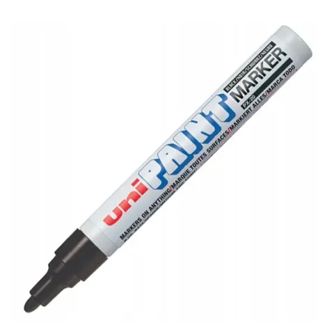 Marker olejowy 2,2-2,8mm UNI PAINT PX-20 czarny /UNPX20/DCA/