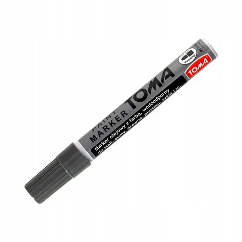 Marker olejowy grubość 2.5mm antracyt TO-440 TOMA