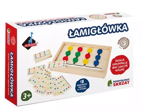 Łamigłówka Pomysłowy skrzat, Askato