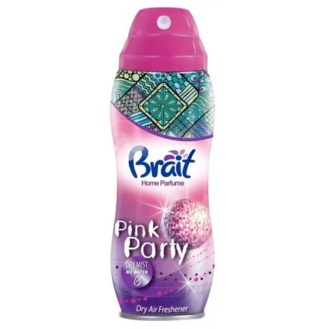 BRAIT DRY AIR Odświeżacz powietrza spray PINK PARTY, 300 ml
