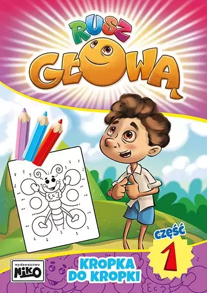 Książka z zadaniami Rusz głową Kropka do kropki część 1, Niko