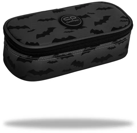 Piórnik szkolny Coolpack owalny z klapką Darker Night Campus