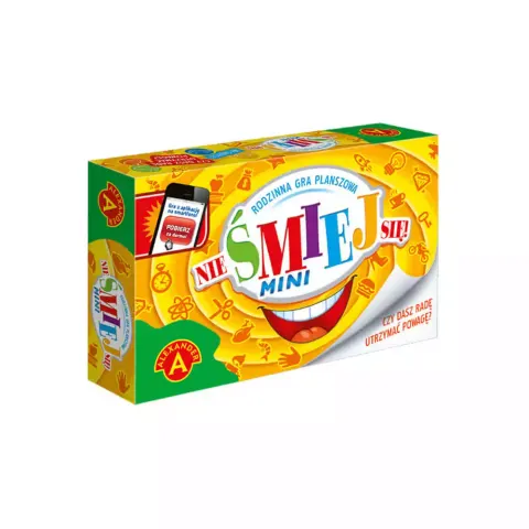 Gra nie śmiej się! wersja familijna mini 8+, Alexander