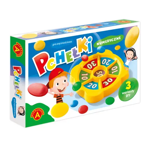 Gra zręcznościowa Pchełki numeryczne 5+, Alexander