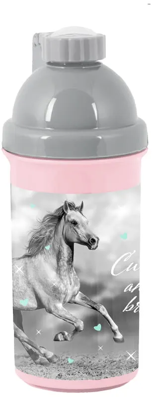 Bidon dla dzieci na wodę Koń 500 ml, Paso