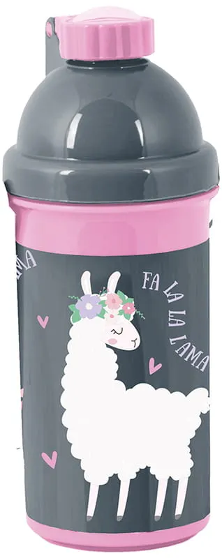 Bidon dla dzieci na wodę Lama 500 ml, Paso