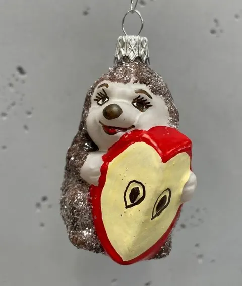 Bombka szklana "Jeż "