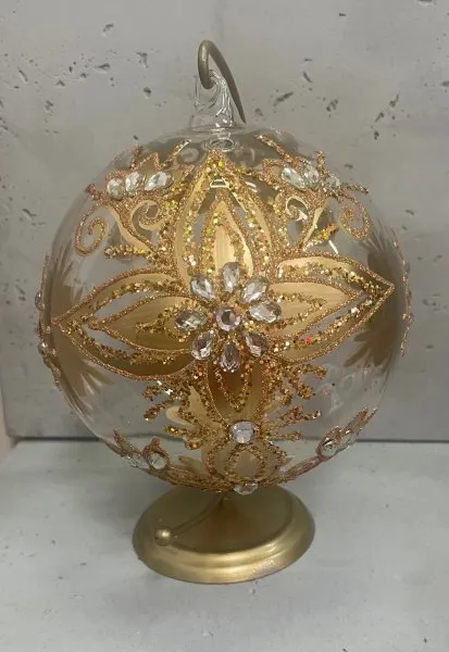 Bombka 15 cm z dziurą Lampion