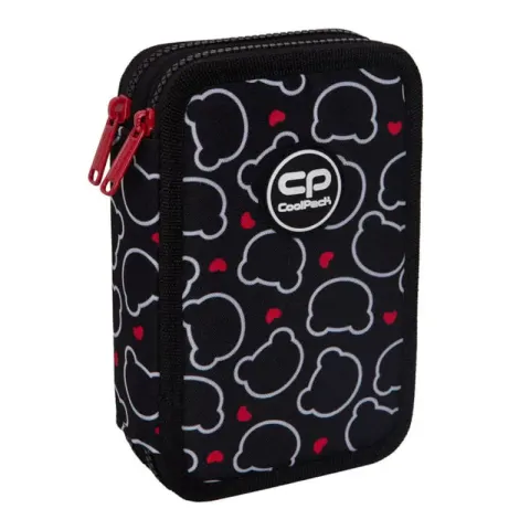 Piórnik szkolny z wyposażeniem Coolpack Bear podwójny Jumper 2