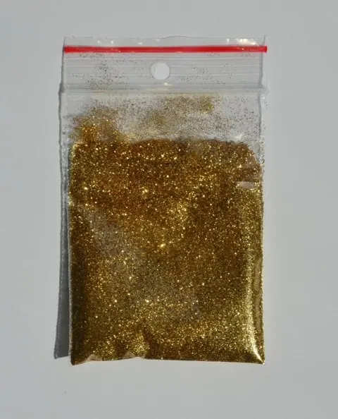 Brokat złoty 0,2 mm