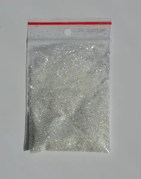 Brokat biały 0,4 mm