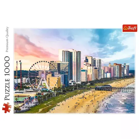 Puzzle Trefl 1000 elementów Plaża Myrtle Południowa Karolina USA