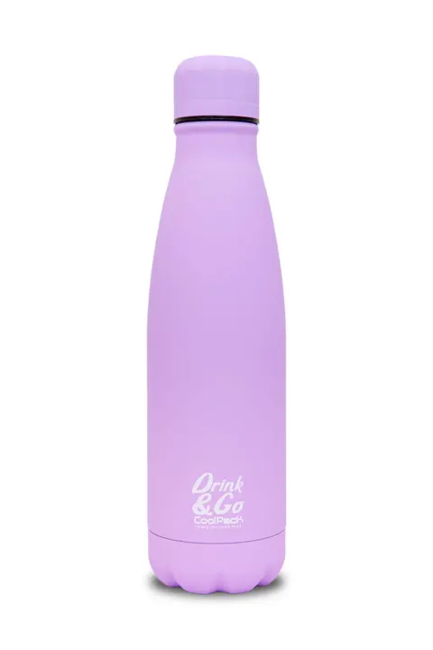 CoolPack Termos Drink&Go Bidon Metalowy Pastelowy Powder Purple 500 ml