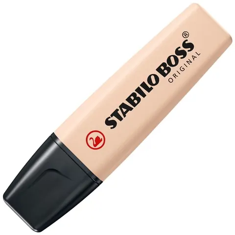 Zakreślacz 2,0-5,0mm STABILO BOSS NATURECOLORS cielisty
