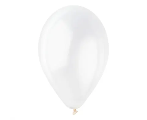 Balony G90 pastel 10 cali - transparentne 00 100 szt Gemar