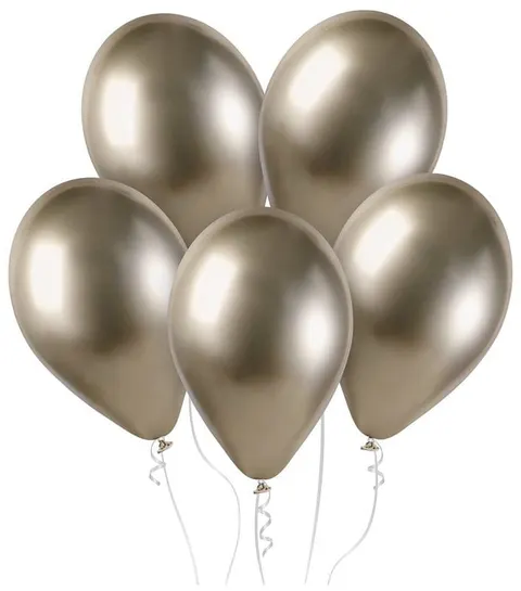 Balony Shiny Szampańskie 50 sztuk 33 cm Premium, Godan