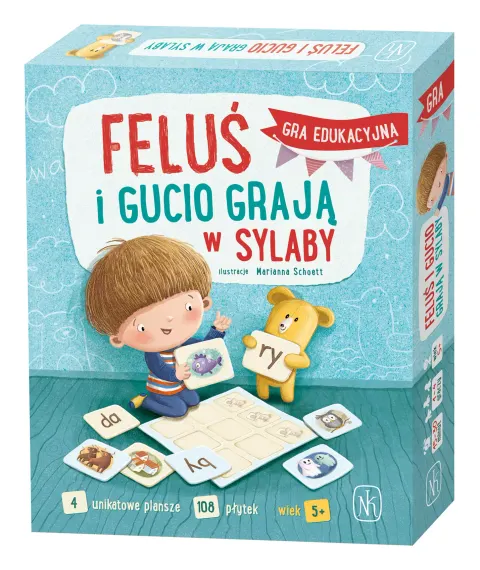 Gra Feluś i Gucio grają w sylaby, Nasza Księgarnia