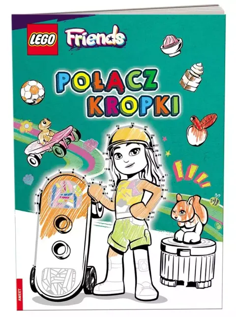 Książka Lego Friends. Połącz Kropki, Ameet