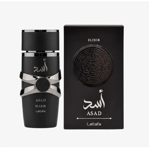 LATTAFA Arabska woda perfumowana Męska ASAD ELIXIR, 100 ml