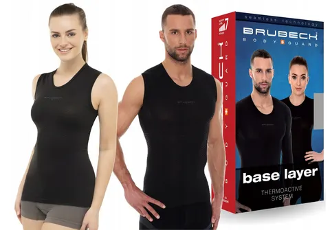 Brubeck bezrękawnik koszulka unisex typu base layer bez rękawów