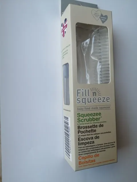 Szczoteczka do czyszczenia saszetek, Fill'n Squeeze