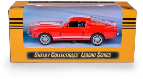 Samochód Shelby 1965 GT 350 czerwony 1:32, Daffi