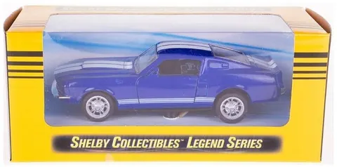 Samochód Shelby 1965 GT 350 niebieski 1:32, Daffi