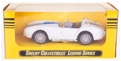Samochód Shelby Cobra 1:32 biały, Daffi