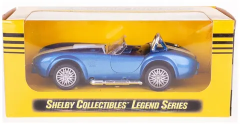 Samochód Shelby Cobra 1:32 niebieski, Daffi