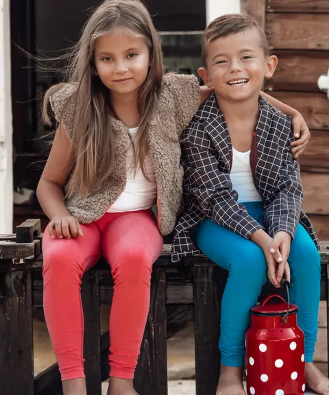 Brubeck dziecięce bawełniane legginsy COMFORT COTTON Junior