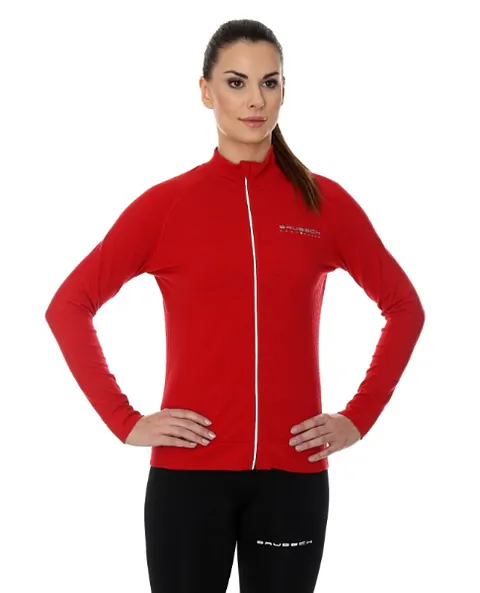 Brubeck Bluza damska WEŁNA MERYNOSA ACTIVE WOOL - uszkodzone opakowanie!