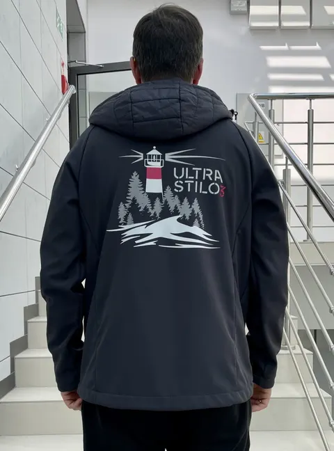 Kurtka Ultra Stilo - tylko czarna M