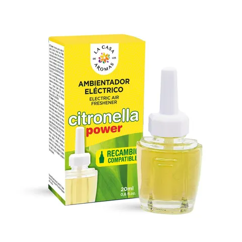 LA CASA DE LOS AROMAS Odświeżacz powietrza zapas TRAWY CYTRYNOWEJ, 20 ml
