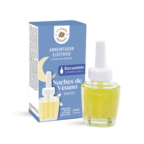 LA CASA DE LOS AROMAS Odświeżacz powietrza zapas LETNIA NOC, 20 ml